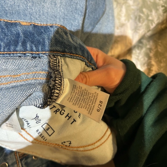 Lucky brand high rise straight 90s loose jean - Picture 7 of 7